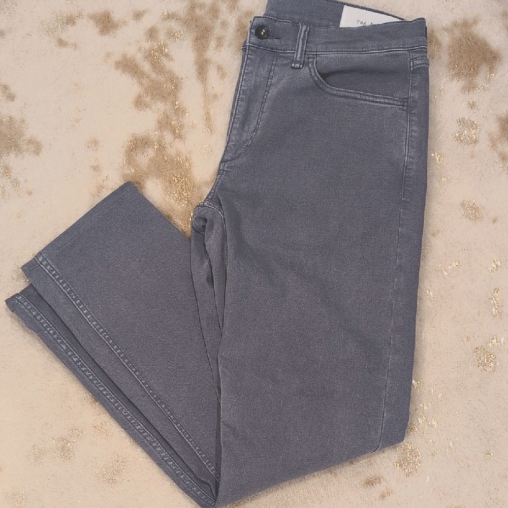 Rag &Bones Men's Gray/Light Blue Jeans